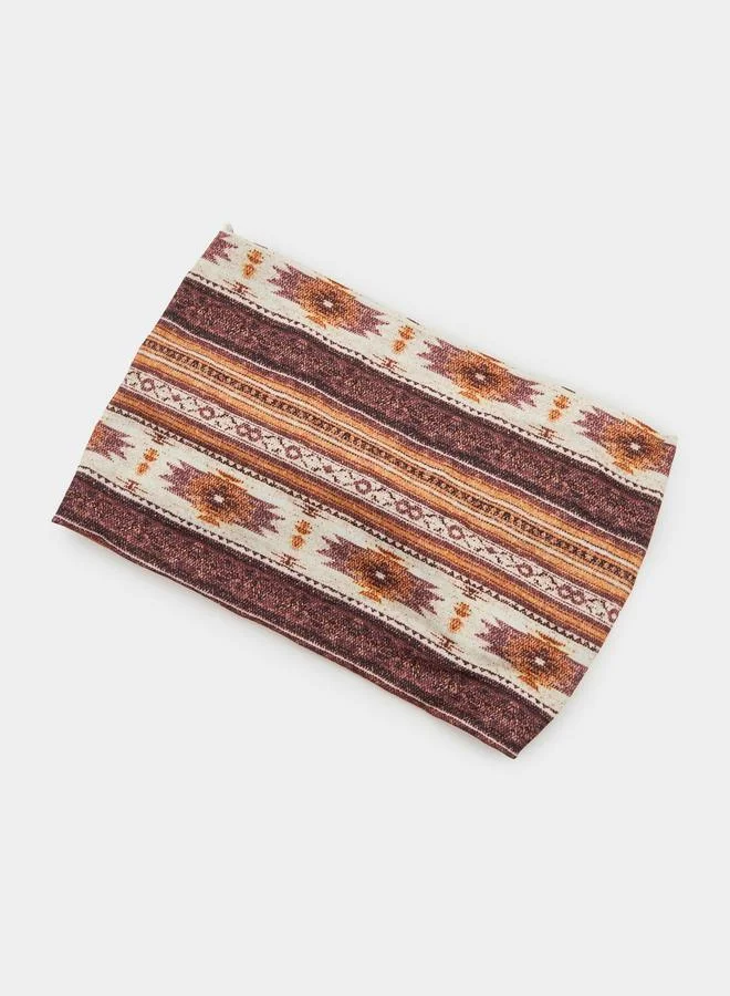 Styli Women Boho Printed Knotted Headband